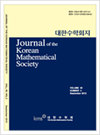 Journal Of The Korean Mathematical Society