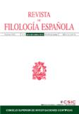 Revista De Filologia Espanola