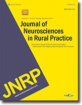 Journal Of Neurosciences In Rural Practice