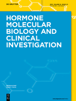 Hormone Molecular Biology And Clinical Investigation